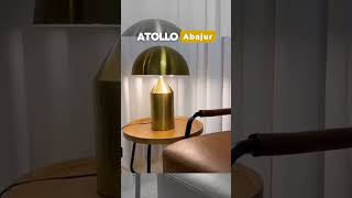 Edição Limitada Atollo 50cm acesse wwwdecoronlinecombr iluminação decoração abajur [upl. by Saltzman]