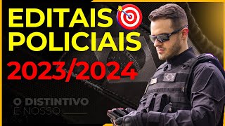 Concurso Policiais Panorama das Oportunidades 2023 e 2024 Civil Militar e Penal [upl. by Haggai46]