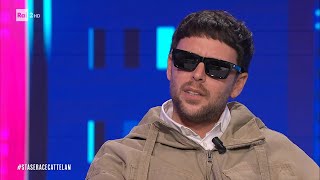 Lintervista a Gazzelle  Stasera cè Cattelan su Rai2 del 20022024 [upl. by Ciapha]