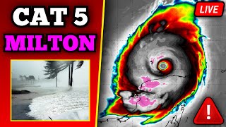 🔴 BREAKING Hurricane Milton Becomes Worst Hurricane In Years  Catastrophic Impacts In Florida Soon [upl. by Angelis424]