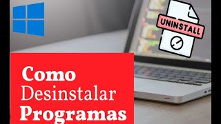 Como desinstalar aplicaciones y programas en Windows 10 2024 [upl. by Ydoow]