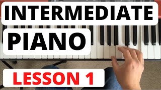 Intermediate Piano Course Lesson 1  Scale Revision and a Piece [upl. by Winnah]