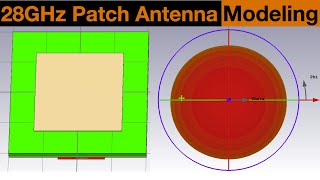 0128GHz Patch Antenna Modeling [upl. by Rubma]