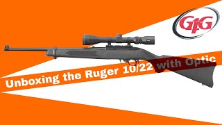 Unboxing the Ruger 1022 wOptic [upl. by Mathis]