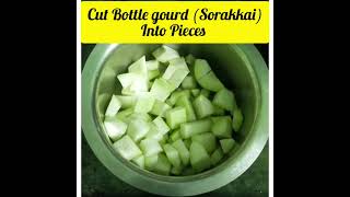 SorakkaiBottle gourd sambar RecipeQuick Easy Sambar Recipe shorts [upl. by Jess181]