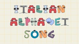 ITALIAN ALPHABET SONG  Alphabet Lore PARODY COMPILATION  Alphabet Lore animation Mike Salcedo [upl. by Loos]