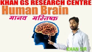 Biology  Human Brain मानव मस्तिष्क  Khan GS Research Center  Patna [upl. by Breech680]