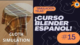 CURSO BLENDER 40  APRENDE a crear SIMULACIONES de TELAS [upl. by Lewin221]