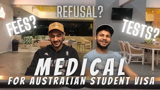 Medical Test for Australia  Student VISA  Fees Tests [upl. by Hope]