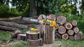 💥 BRAND NEW FOR 2022 DeWalt 60v Flexvolt 20quot amp 18quot Chainsaws 🪵🪵 [upl. by Aicemaj878]