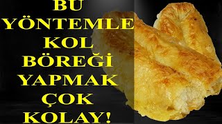 Kol Böreği Yapmak Hiç Bu Kadar Kolay Olmamıştı  Pratik Patatesli Kol Böreği Tarifi [upl. by Suivatnom]