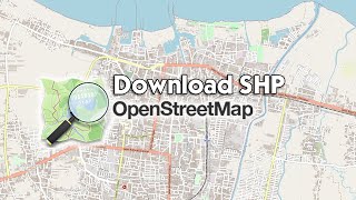 Cara Download Data OpenStreetMap Dengan Format SHP [upl. by Hammock]