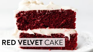 Classic Red Velvet Cake  How to Make Southern Red Velvet Cake [upl. by Buehler212]