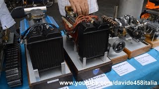 SOUND Running miniature handmade engines [upl. by Yasmeen]