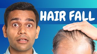 STOP HAIR FALL AND PROMOTE HAIR GROWTH NATURALLY  My Own Experience DrVivek Joshi [upl. by Otreblide]