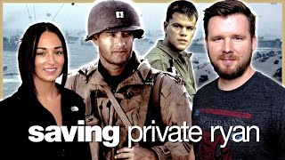 My wife watches SAVING PRIVATE RYAN for the FIRST time  Movie Reaction [upl. by Saref258]