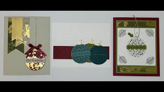 Hang an Ornament by Stampin Up  September 2024 Stampin Class by Mail [upl. by Nnod]