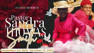 Funeral Service for Pastor Sandra Thomas [upl. by Jaban]