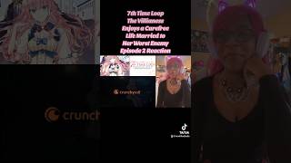 Douchey in a hawt way 😂 7thtimeloop 7thtimeloopthevillainess animereaction [upl. by Leveroni]