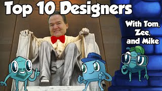 Top 10 Board Game Designers [upl. by Calysta]