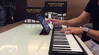 Review Roll Up Piano 88 Keys [upl. by Marlo]