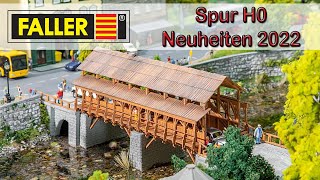 Alle Faller Neuheiten 2022 der Spur H0 [upl. by Tenom316]