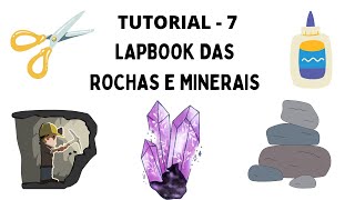 LAPBOOK DAS ROCHAS E MINERAIS [upl. by Wilonah]