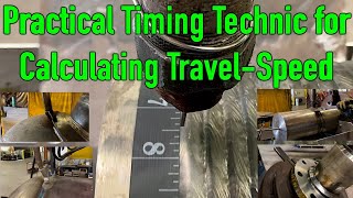 WELDING Practical Timing Technique for Travel Speed [upl. by Ahsenwahs]