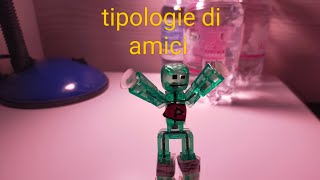 Tipologie di amici stikbot ITA [upl. by Erikson]