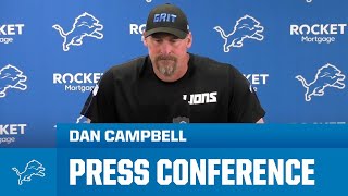 Dan Campbell Press Conference  June 6 2024 [upl. by Godwin]