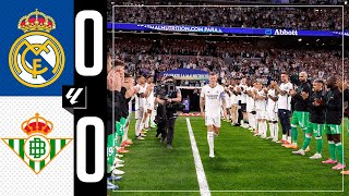 Real Madrid 00 Real Betis  Highlights  LaLiga 202324 [upl. by Nnaesor718]