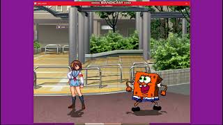 HARUHI SUZUMIYA vs Arturo MendozaMUGEN ALL STARSGO TO HELL Clown Arturo Mendoza YT [upl. by Ayekram917]