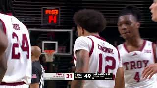 Troy at Arkansas State Full Highlights [upl. by Nageam]