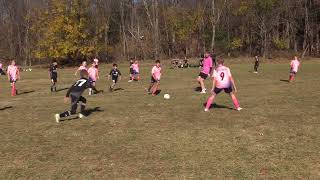 Boonsboro Tournament Thunder 13W VS Lisbon FC Mustangs L 3 to 0 [upl. by Jorgenson518]