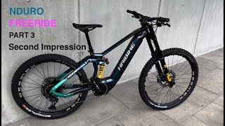 Haibike Nduro 8 Freeride Part 3  Second Impression  Ownership Series [upl. by Ahsinyar]