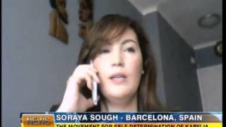 Ronahi TV interview with Soraya Sough [upl. by Kyrstin219]