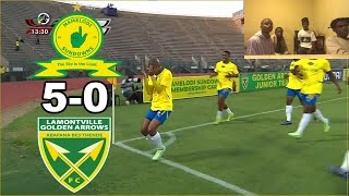 Mamelodi Sundowns vs Golden Arrows  All Goals  Extended Highlights  Carling Cup [upl. by Triny33]