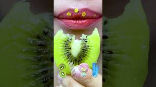 Eat kiwis  ASMRkiwi asmr shorts [upl. by Gar]