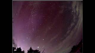 Live 2024 Perseid meteor shower and Aurora from GSV [upl. by Allit]