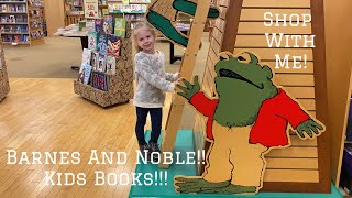 Barnes and Noble Kids Section  Shop With Me [upl. by Idyak]