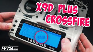 FrSky Taranis X9D Plus 2019 Crossfire aktivieren  TUTORIAL DEUTSCH  FPV24 [upl. by Klemperer]