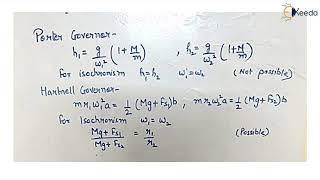 Hunting and Isochronism  Governors  Dynamics of Machinery [upl. by Sharai357]