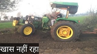 John Deere 5310 performance with two Harrow in kharawar Rohtak [upl. by Driscoll]