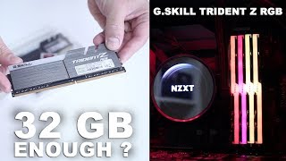 GSkill TRIDENT Z RGB 32GB of RAM are ENOUGH [upl. by Jobey]