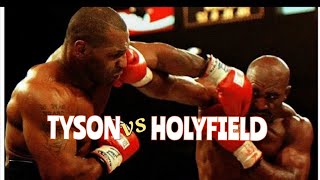 Mike Tyson vs Evander Holyfield 1 amp 2 fullfight highlights [upl. by Eenalem]