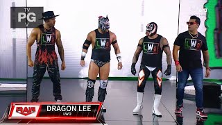 Dragon Lee Entrance  WWE Monday Night Raw September 09 2024 [upl. by Litta]