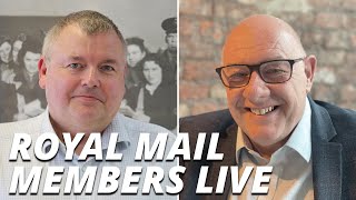 Dave Ward and Martin Walsh Take Your Royal Mail Questions Live [upl. by Linnette]