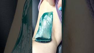 Satisfying wax pull waxing wax hardwax hairremoval asmr waxbeads armpitwax satisfyingasmr [upl. by Cirdek]