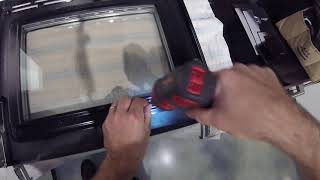 Fulgor Milano 100 Series Oven Door Removal and Disassembly [upl. by Fey494]