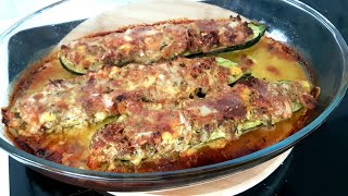 Courgettes farcies au fourUn vrai délice [upl. by Ainomar]